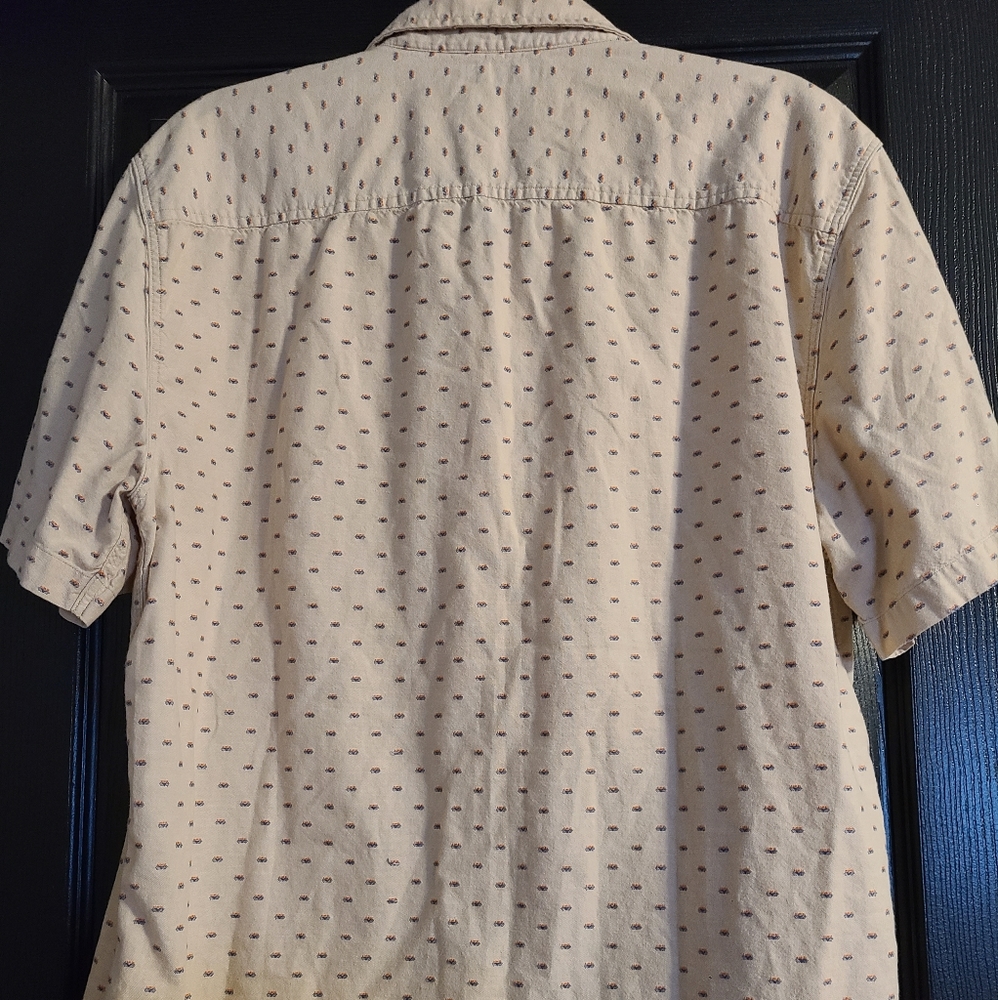 Nautica size XL tan dress shirt 👔 - Picture 8 of 11